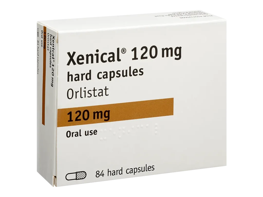 Xenical 120mg hard capsules