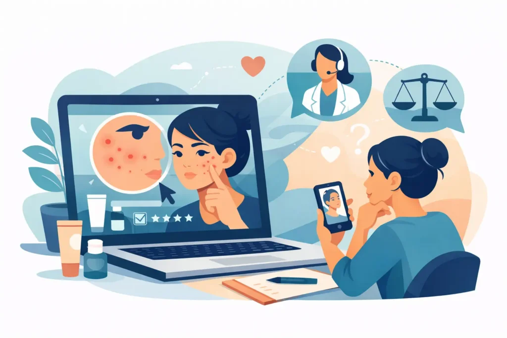 Acne online: quando vale a pena