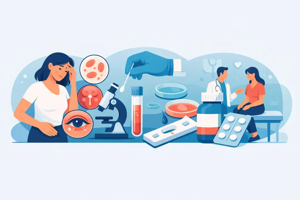 Clamídia: sintomas, teste e tratamento