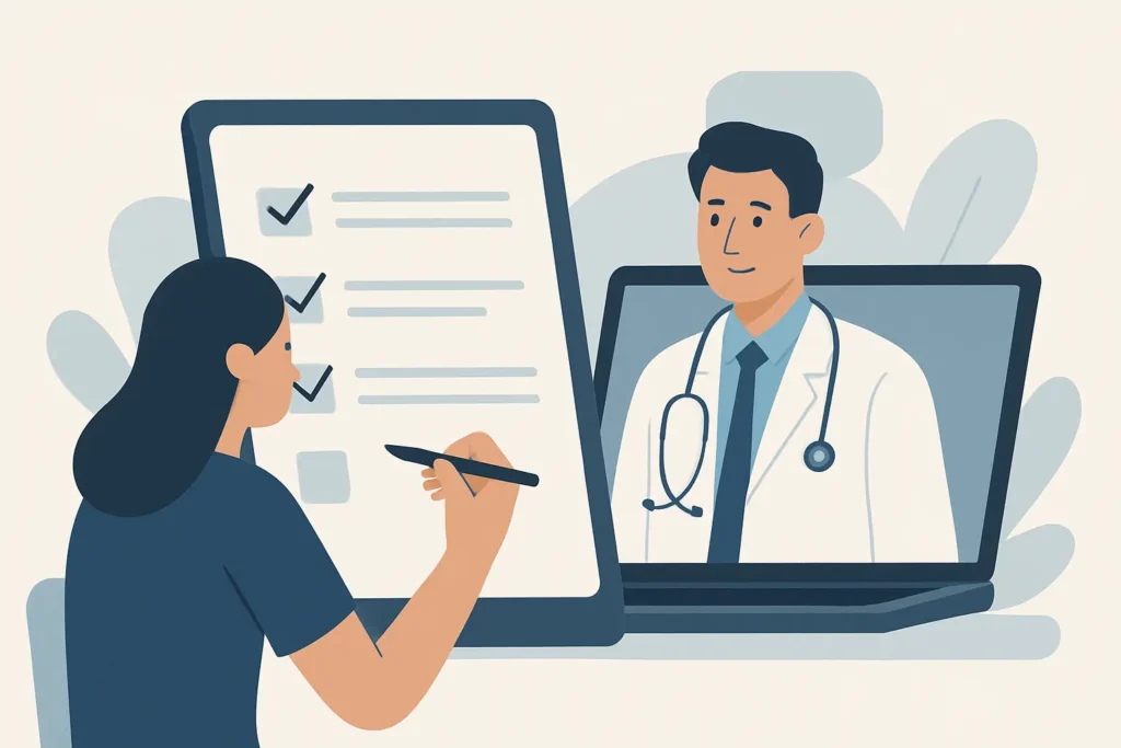 Consulta médica por questionário: vale a pena?