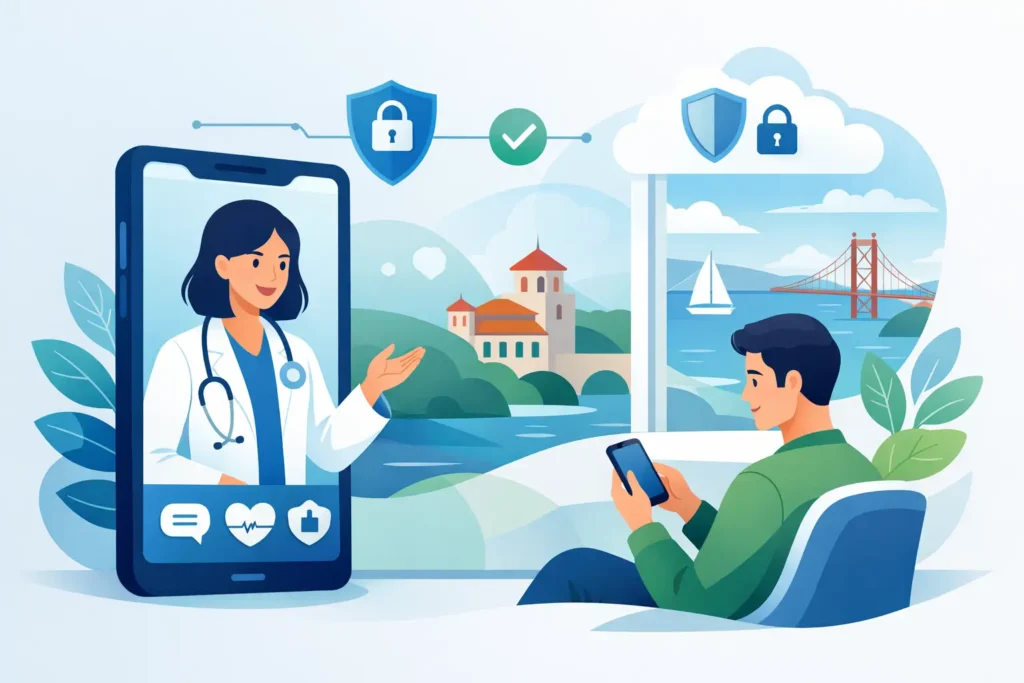 Telemedicina Portugal: rápida, privada e segura