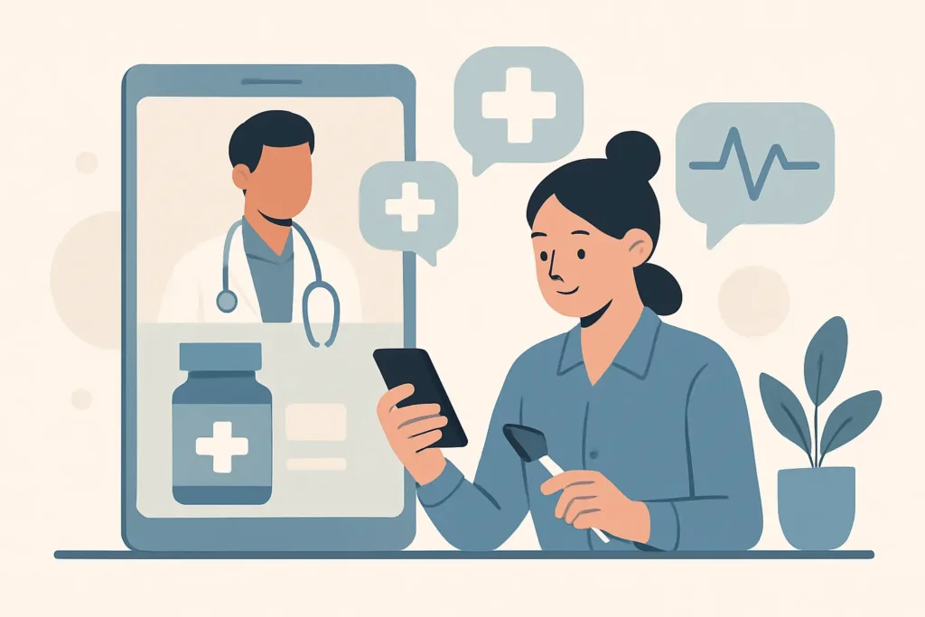 Telemedicina sem videochamada: vale a pena?