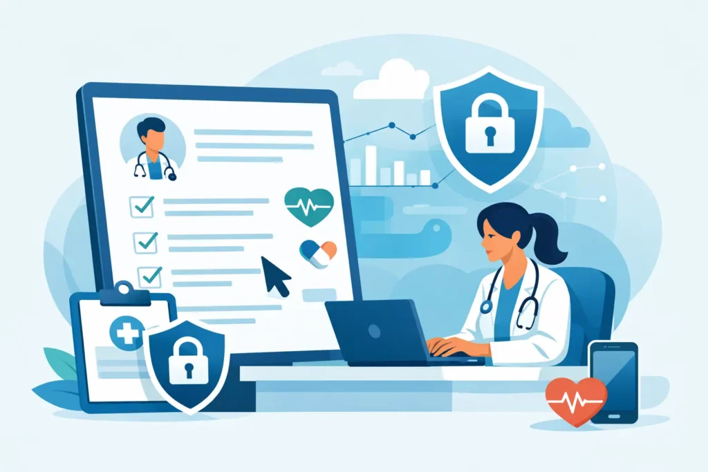 Questionário médico online seguro: o que conta