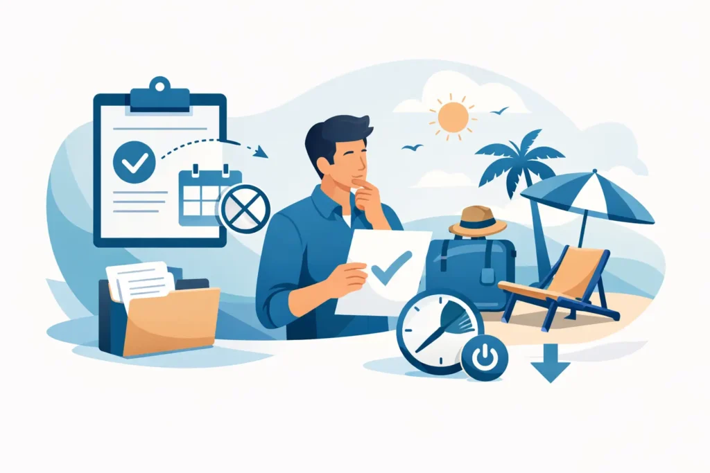 Como pedir baixa temporária sem complicações