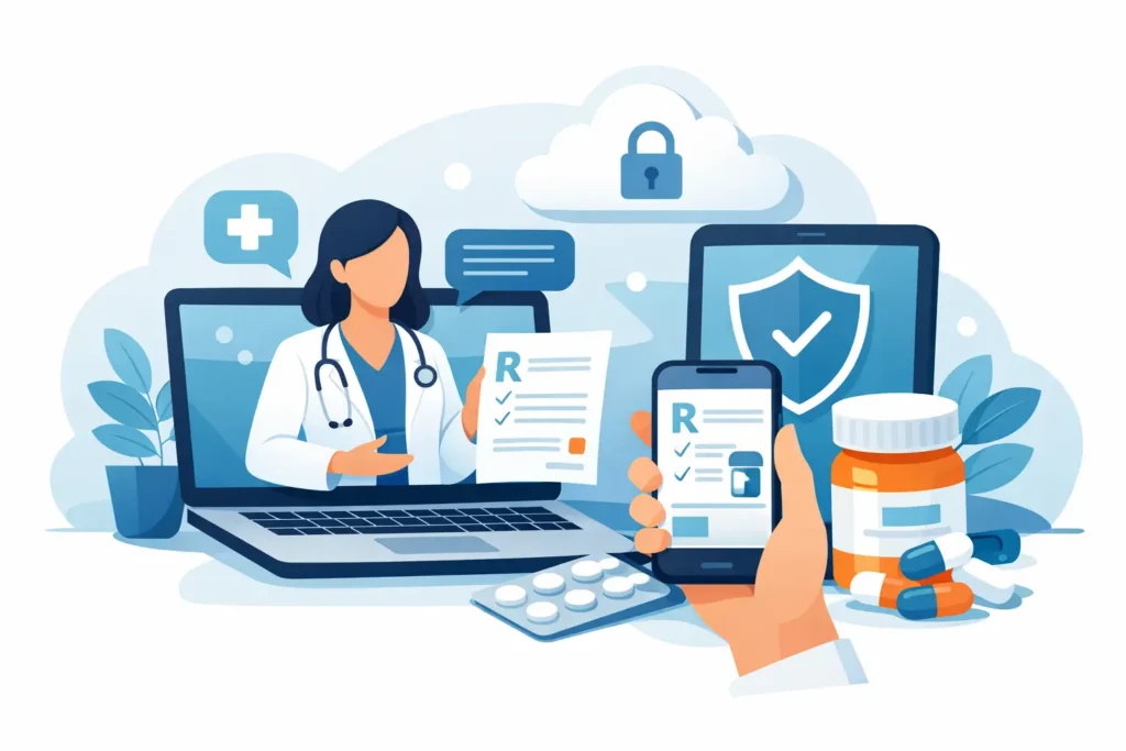 Como pedir receita médica online com segurança