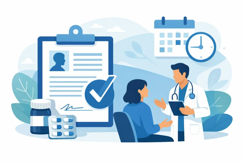 Como renovar receita médica crónica