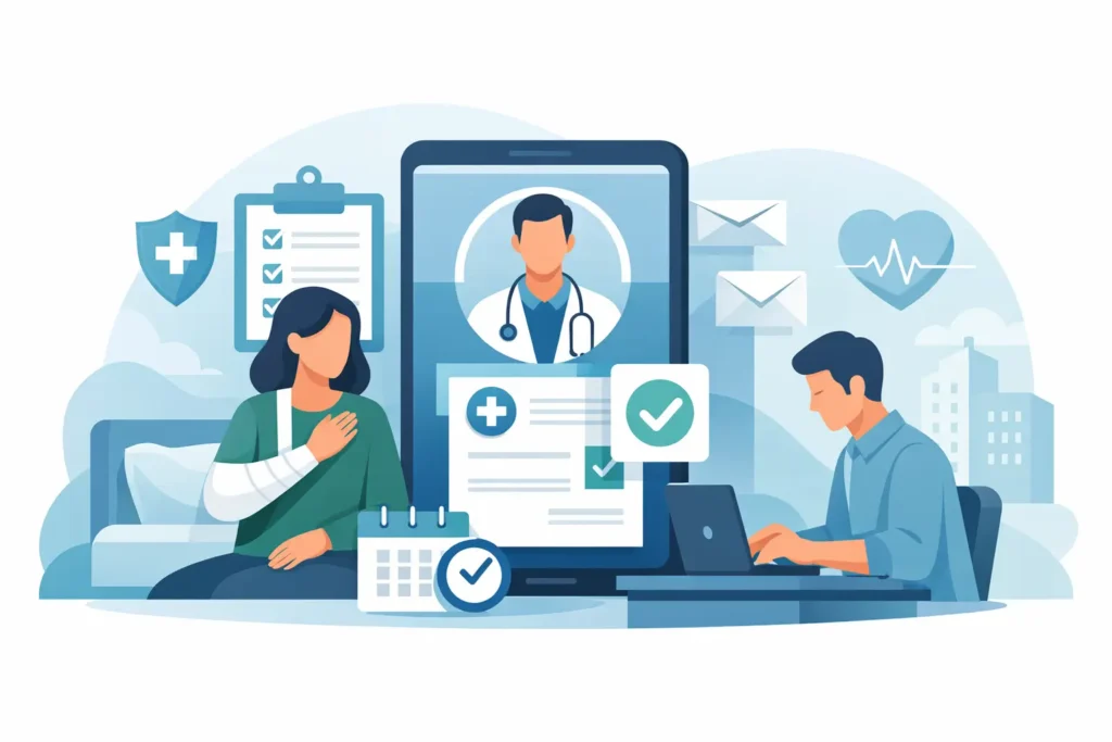 Dúvidas sobre baixa médica digital