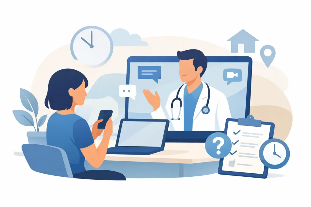 Consulta online sem marcação: vale a pena?
