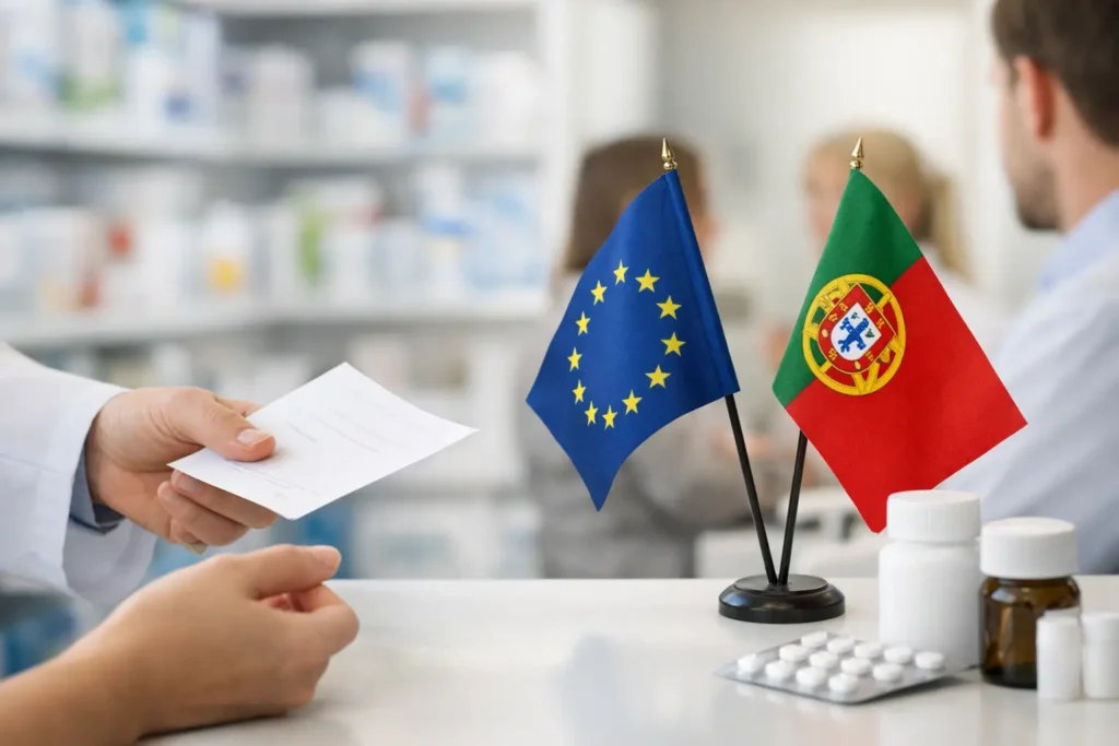 Guia da receita europeia em farmácias portuguesas