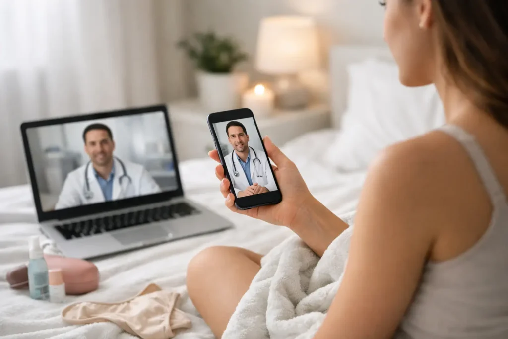 Médico online para saúde íntima: como funciona