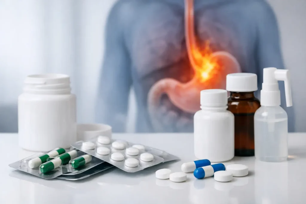 Melhores medicamentos para refluxo ácido