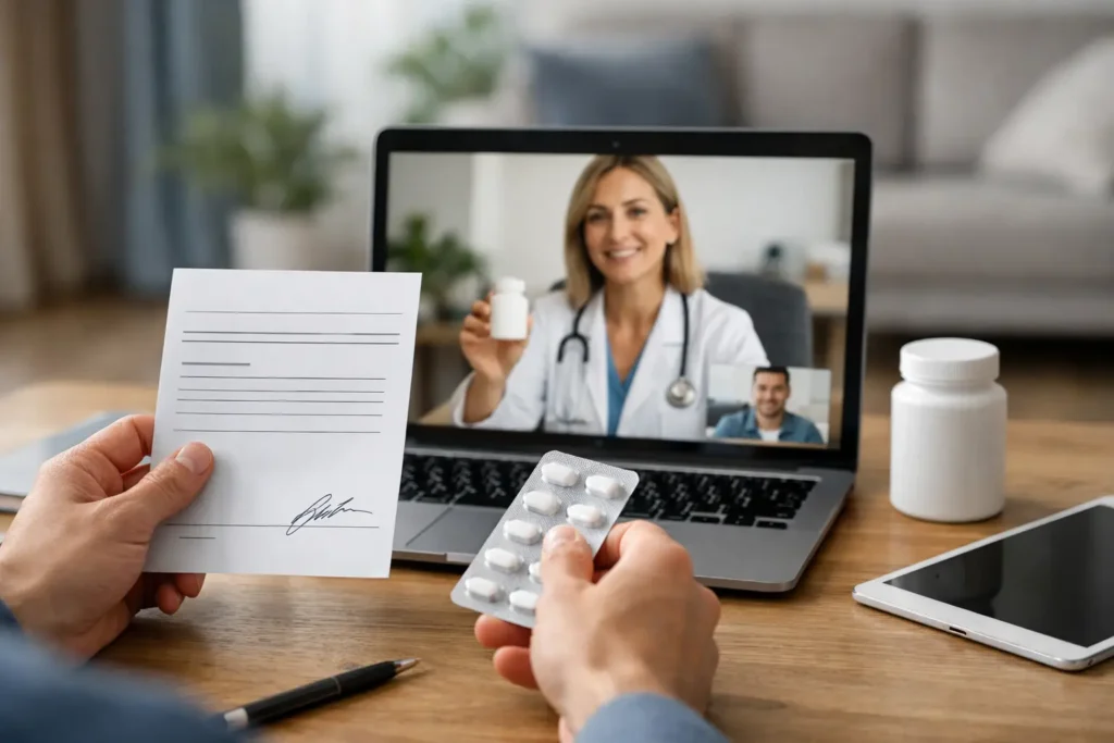 Como pedir uma receita médica online em segurança